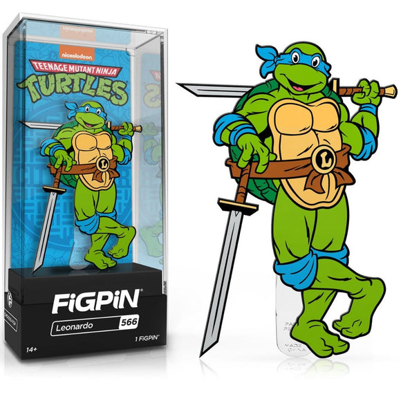 FiGPiN: Teenage Mutant Ninja Turtles - Leonardo #566 - Bards & Cards