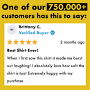 'Live Laugh Love' Shirt - Bards & Cards