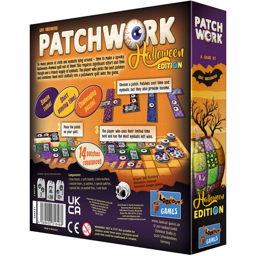 Patchwork: Halloween Edition - Bards & Cards