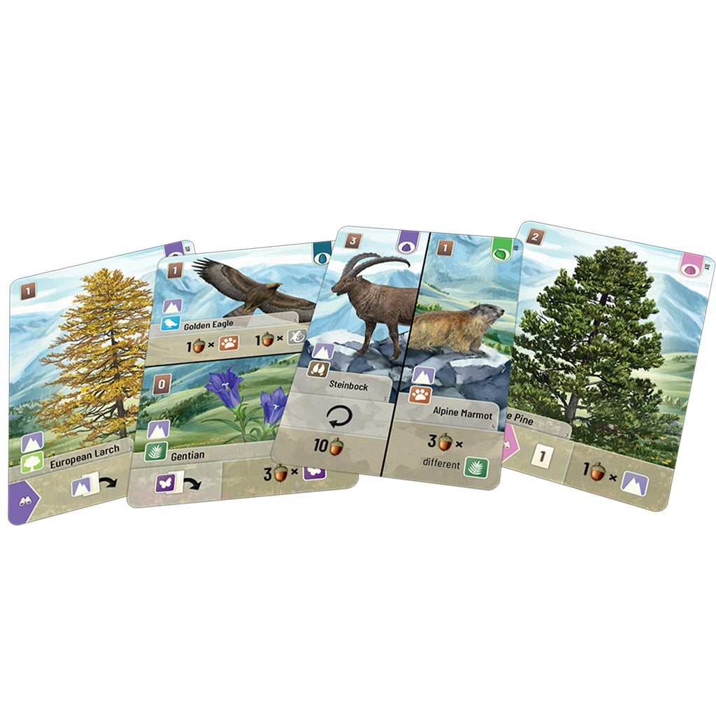Forest Shuffle Alpine Expansion - Bards & Cards