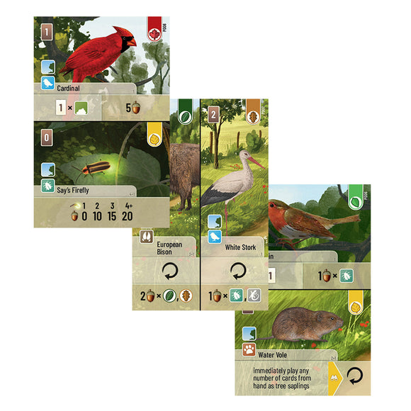 Forest Shuffle: Exploration Expansion - Bards & Cards