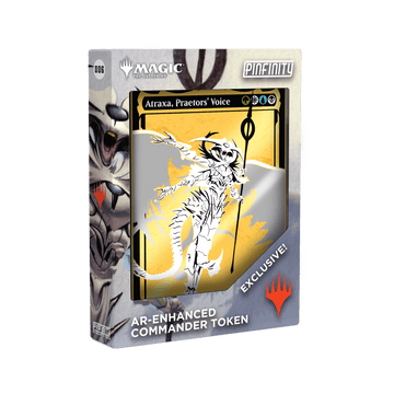 Atraxa, Praetor's Voice - AR-Enhanced Commander Token - Bards & Cards