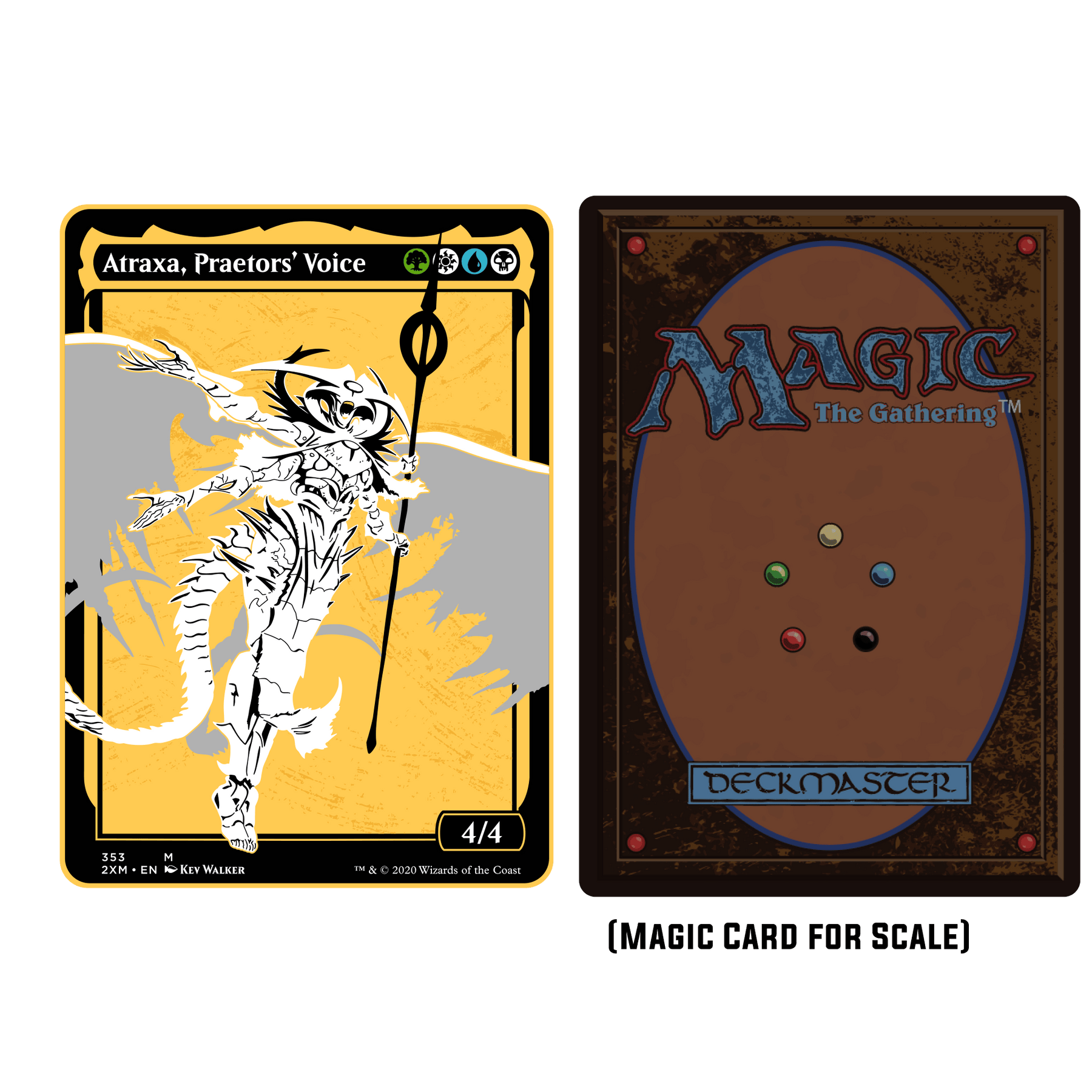 Atraxa, Praetor's Voice - AR-Enhanced Commander Token - 0