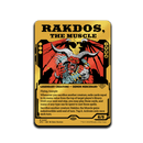 Magic: The Gathering - Rakdos, The Muscle AR Pin - Bards & Cards