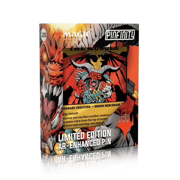 Magic: The Gathering - Rakdos, The Muscle AR Pin - Bards & Cards