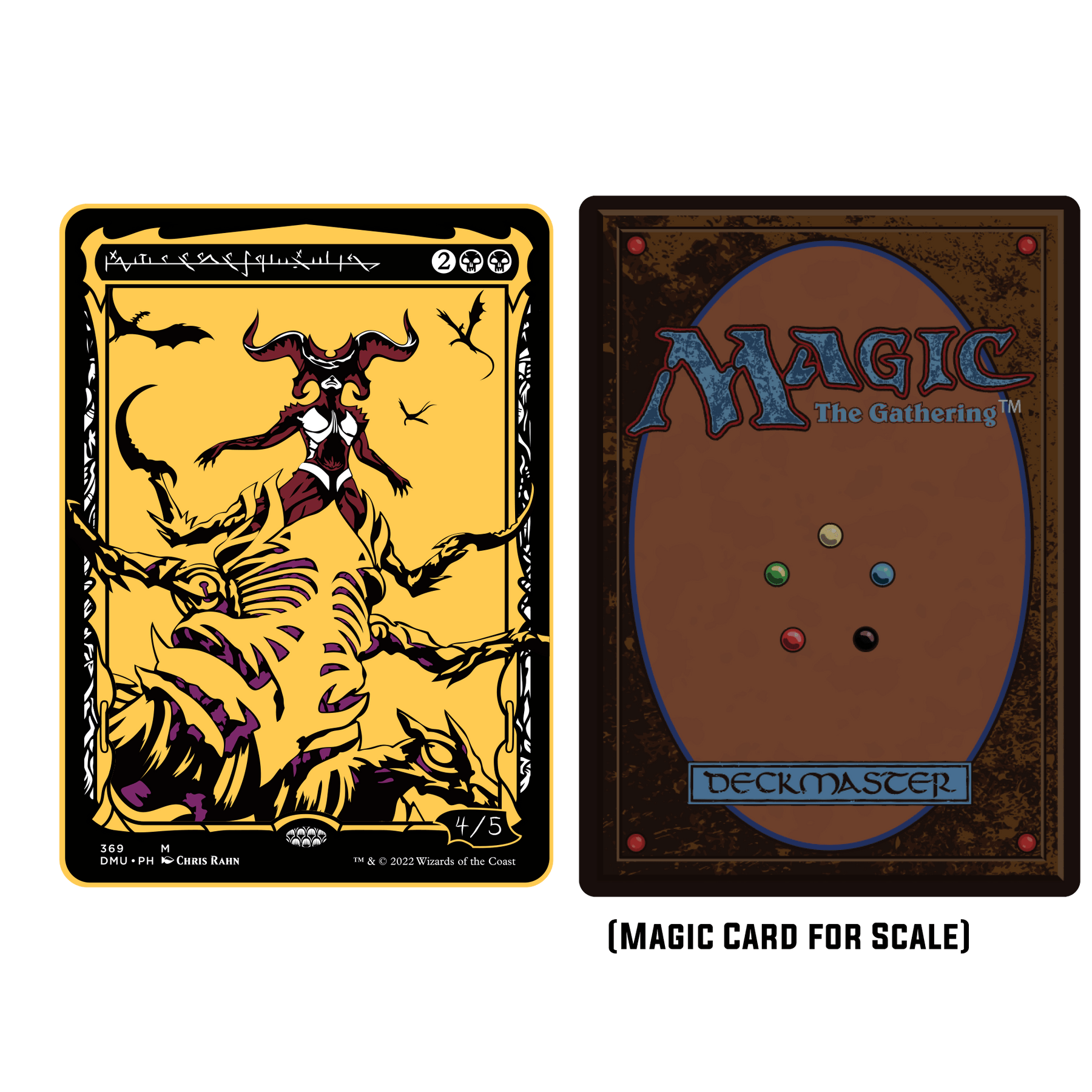 Sheoldred the Apocalypse (Phyrexian) - AR-Enhanced Commander Token - 0
