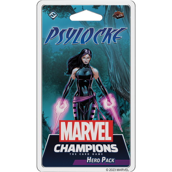 Marvel Champions: Psylocke Hero Pack - Bards & Cards