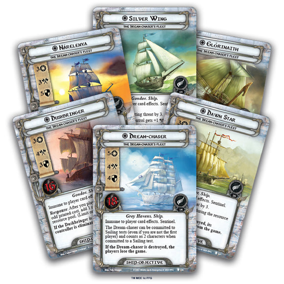 Lord of the Rings LCG: Dream-Chaser Campaign Expansion - Bards & Cards