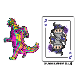 Mechagodzilla XL CMYK Edition AR Pin (Showa Era) - 0