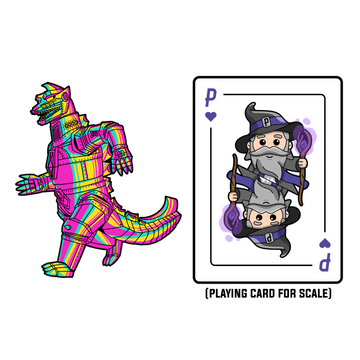 Mechagodzilla XL CMYK Edition AR Pin (Showa Era) - 0
