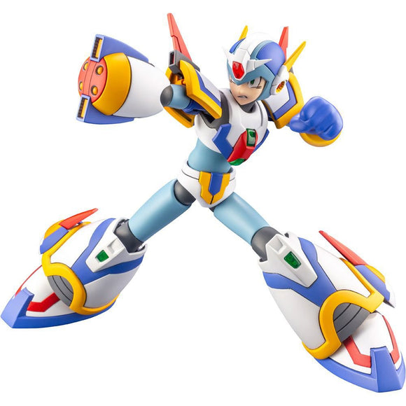 KOTOBUKIYA Plastic Model Kits: Mega Man X - Mega Man X (X4 Force Armor X) 1/12 Scale Model Kit - Bards & Cards