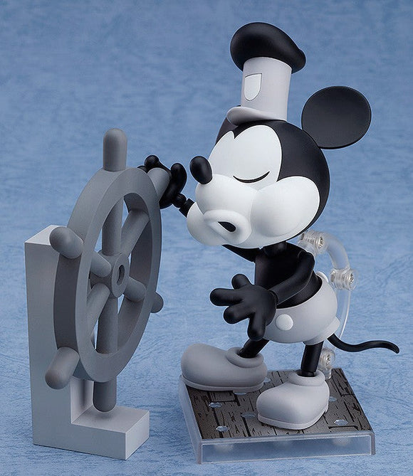 Nendoroid: Mickey Mouse - Mickey Mouse: 1928 Ver. (Black & White) #1010a - Bards & Cards