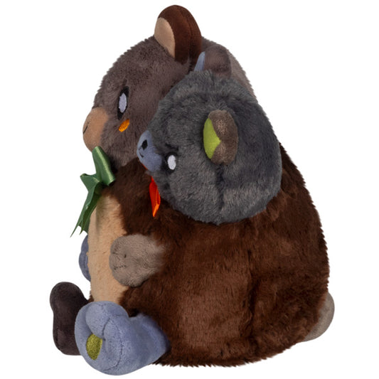 Mini Squishable Two-Headed Bear - Bards & Cards