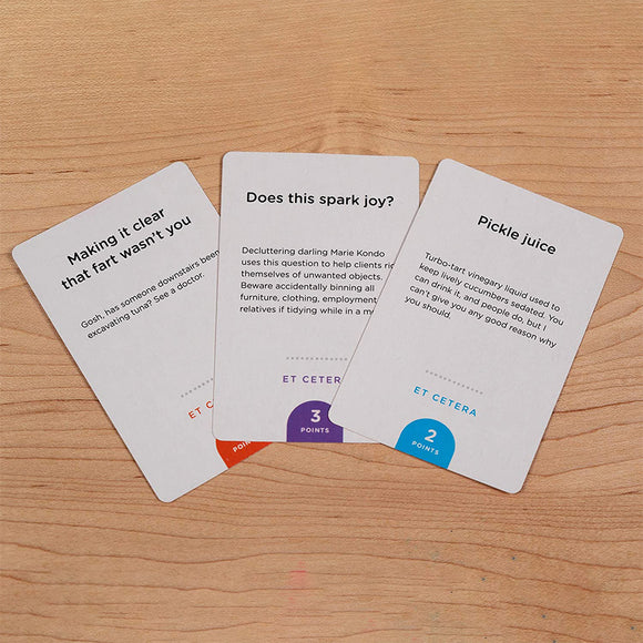 Monikers - Serious Nonsense (Standalone Expansion) - Bards & Cards