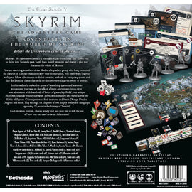 The Elder Scrolls V: Skyrim - Adventure Board Game - Bards & Cards