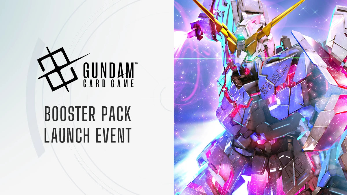 Sat 8/2/2025, 5 pm - Operation Stardust: Gundam TCG Booster Launch