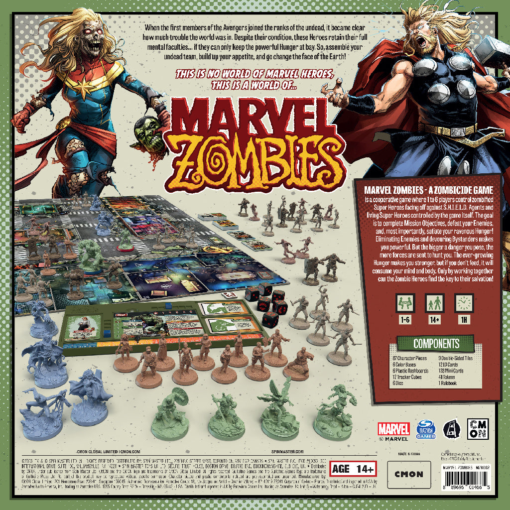 Marvel Zombies: Core Box - Bards & Cards