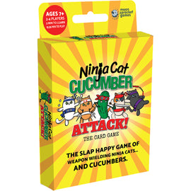 Ninja Cat Cucumber Attack - Bards & Cards