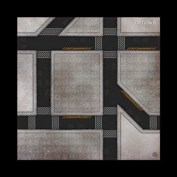 Mats By Mars: Hab Blok Tabletop Mats (48x48") - Bards & Cards