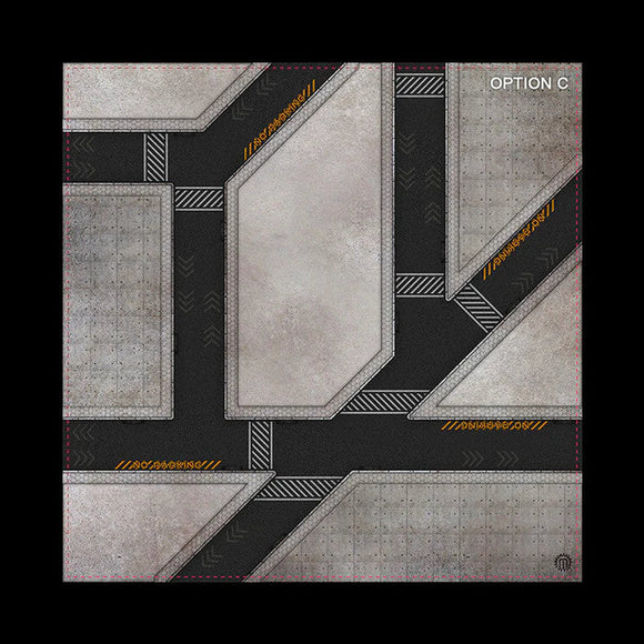 Mats By Mars: Hab Blok Tabletop Mats (48x48") - Bards & Cards