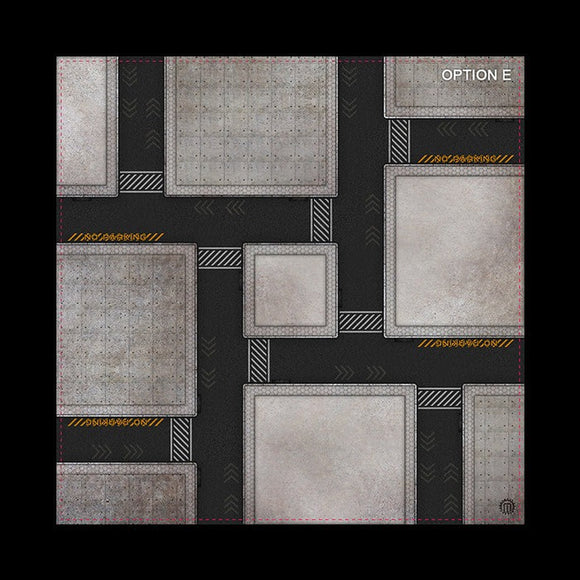 Mats By Mars: Hab Blok Tabletop Mats (48x48") - Bards & Cards