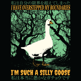 'Overstepped My Boundaries' Shirt - Bards & Cards