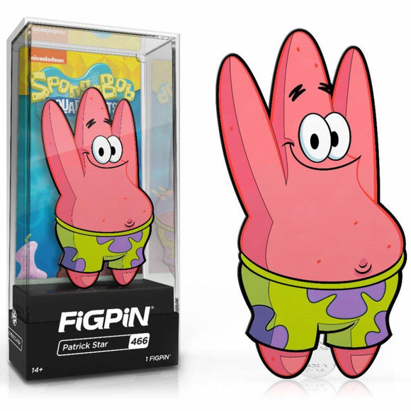 FiGPiN: Spongebob - Patrick Star #466/#467 - Bards & Cards