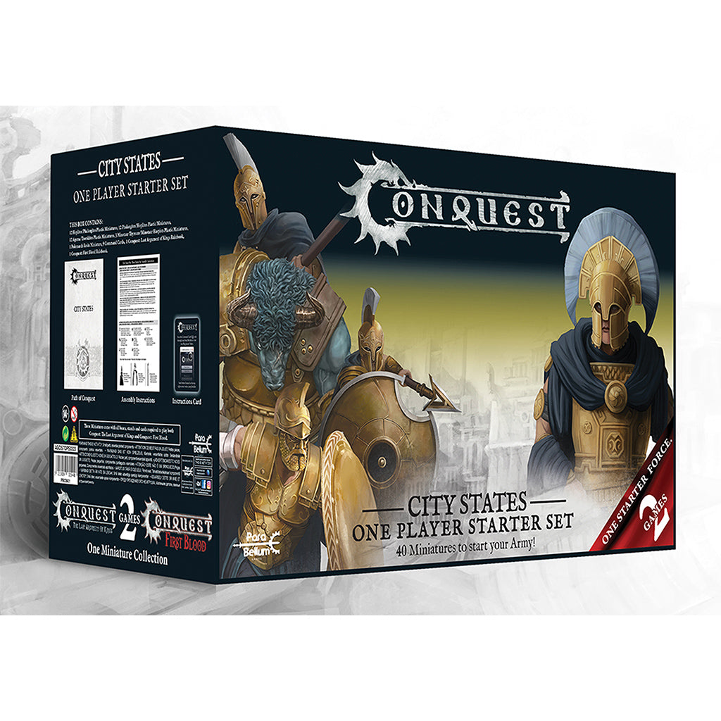 Conquest: City States: One Player Starter Set - Bards & Cards
