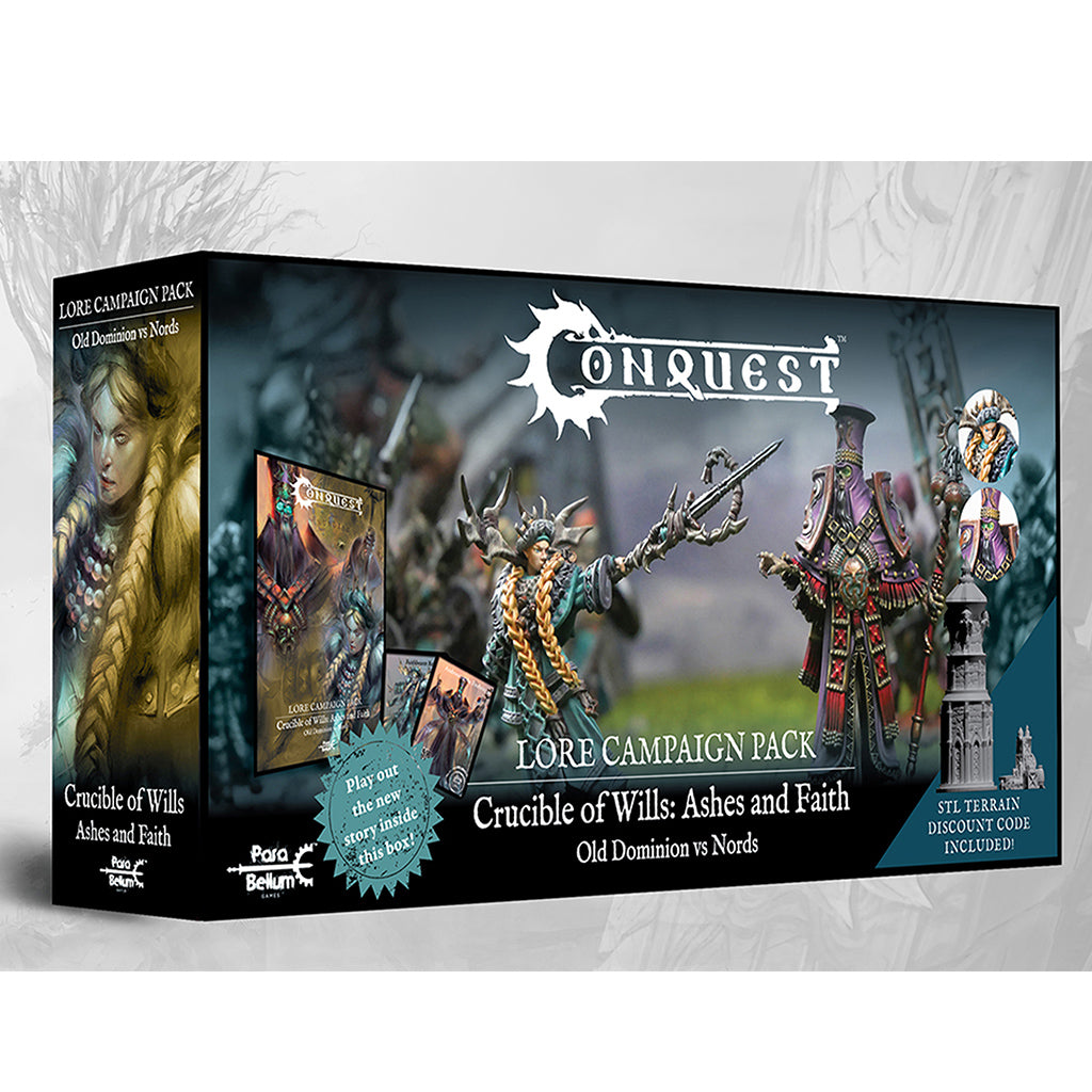 Conquest: Lore Campaign Pack - Crucible of Wills: Ashes and Faith - 0