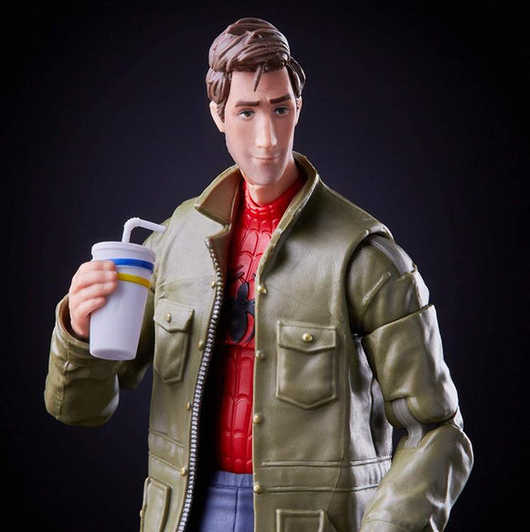 Spider-Man Marvel Legends - Peter Parker 6-Inch Action Figure (Stilt-Man Build-A-Figure) - Bards & Cards