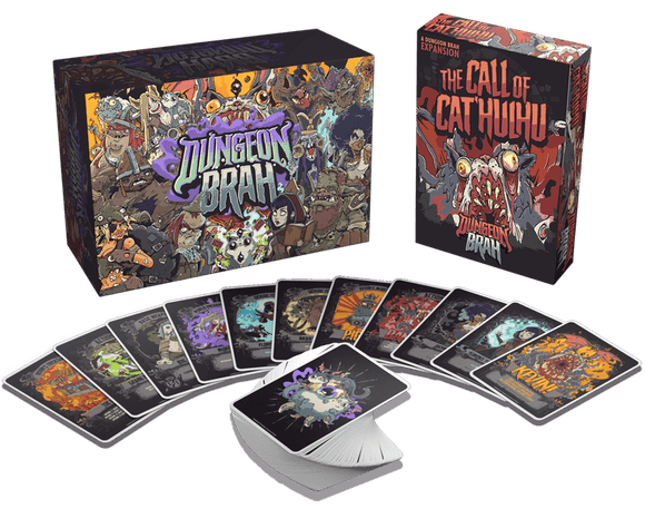 Dungeon Brah + The Call of Cat'hulhu Expansion Bundle - Bards & Cards