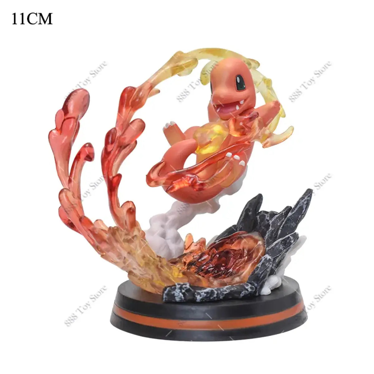 Pokemon Charizard, Squirtle, Bulbasaur, Vulpix Figures