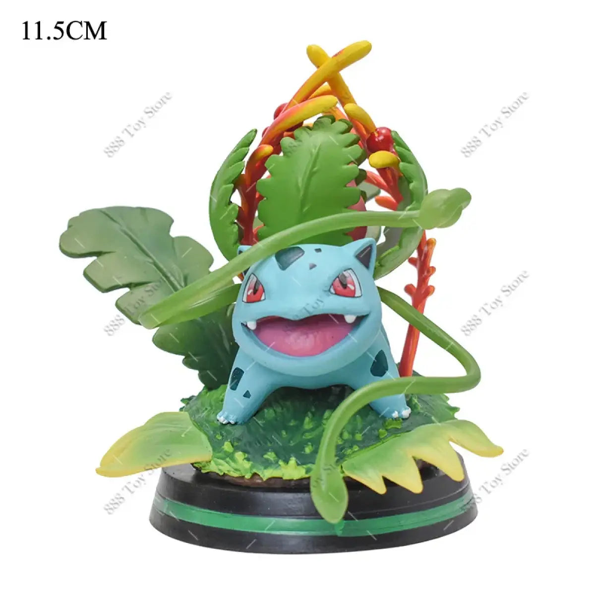 Pokemon Charizard, Squirtle, Bulbasaur, Vulpix Figures