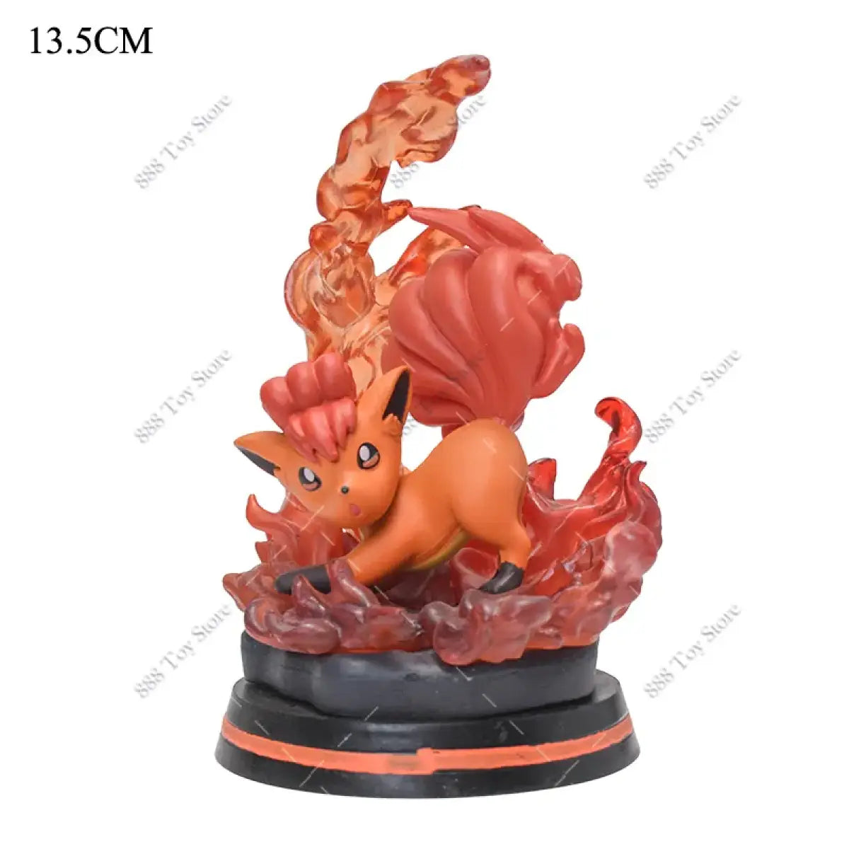 Pokemon Charizard, Squirtle, Bulbasaur, Vulpix Figures