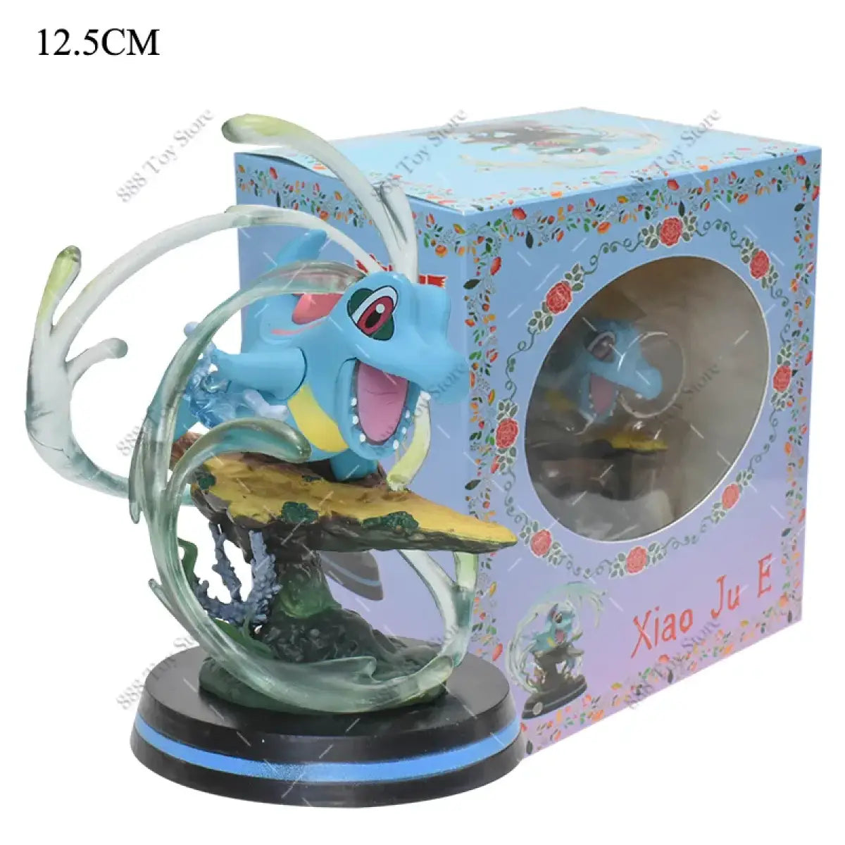 Pokemon Charizard, Squirtle, Bulbasaur, Vulpix Figures