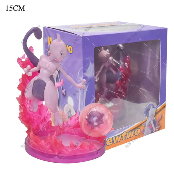 Pokemon Charizard, Squirtle, Bulbasaur, Vulpix Figures - Bards & Cards