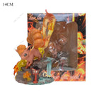 Pokemon Charizard, Squirtle, Bulbasaur, Vulpix Figures - Bards & Cards