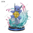Pokemon Charizard, Squirtle, Bulbasaur, Vulpix Figures - Bards & Cards