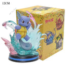 Pokemon Charizard, Squirtle, Bulbasaur, Vulpix Figures - Bards & Cards