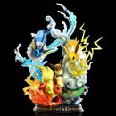 Pokemon Evolution Figures - Charizard, Eevee, Mewtwo, Gengar - Bards & Cards