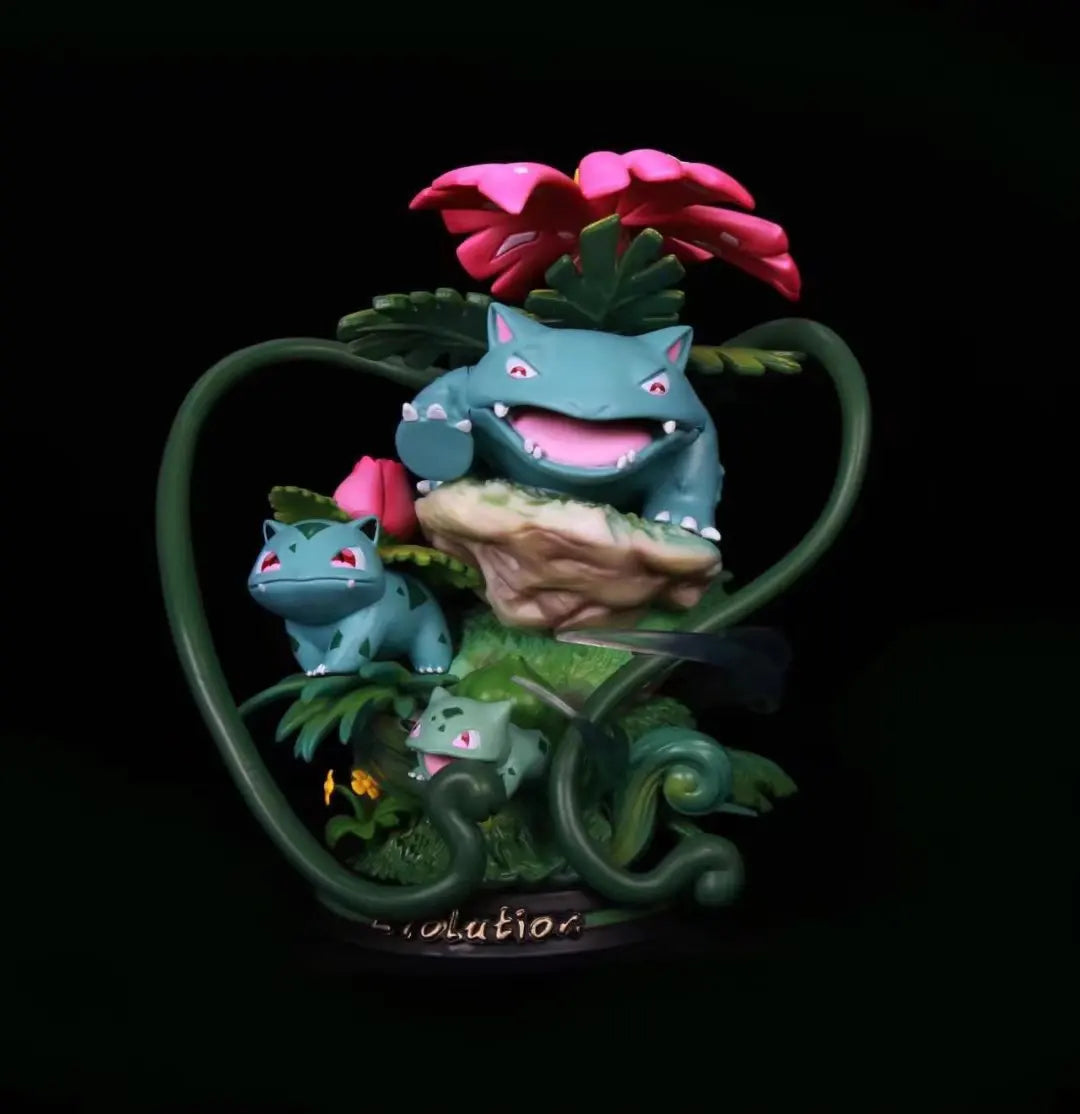 Pokemon Evolution Figures - Charizard, Eevee, Mewtwo, Gengar