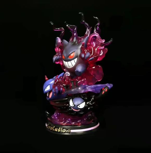 Pokemon Evolution Figures - Charizard, Eevee, Mewtwo, Gengar - Bards & Cards