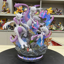 Pokemon Evolution Figures - Charizard, Eevee, Mewtwo, Gengar - Bards & Cards