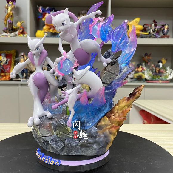 Pokemon Evolution Figures - Charizard, Eevee, Mewtwo, Gengar - Bards & Cards