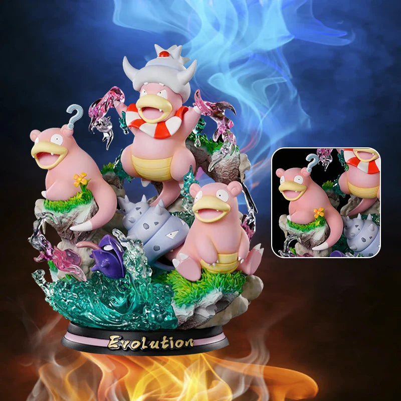 Pokemon Evolution Figures - Charizard, Eevee, Mewtwo, Gengar