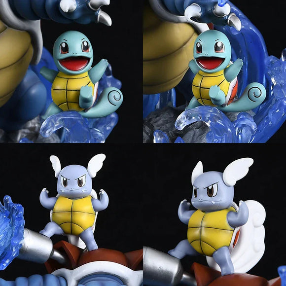 Pokemon Evolution Figures - Charizard, Eevee, Mewtwo, Gengar - Bards & Cards