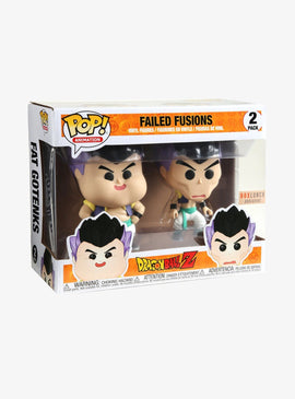 Funko POP! Dragon Ball Z - Failed Fusions 2-Pack Box Lunch Exclusive (NOT 100% MINT) - Bards & Cards