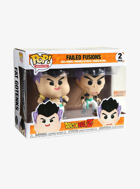 Funko POP! Dragon Ball Z - Failed Fusions 2-Pack Box Lunch Exclusive (NOT 100% MINT) - Bards & Cards