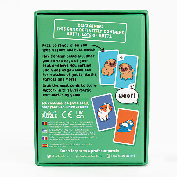 Mat Contain Butts - Bards & Cards