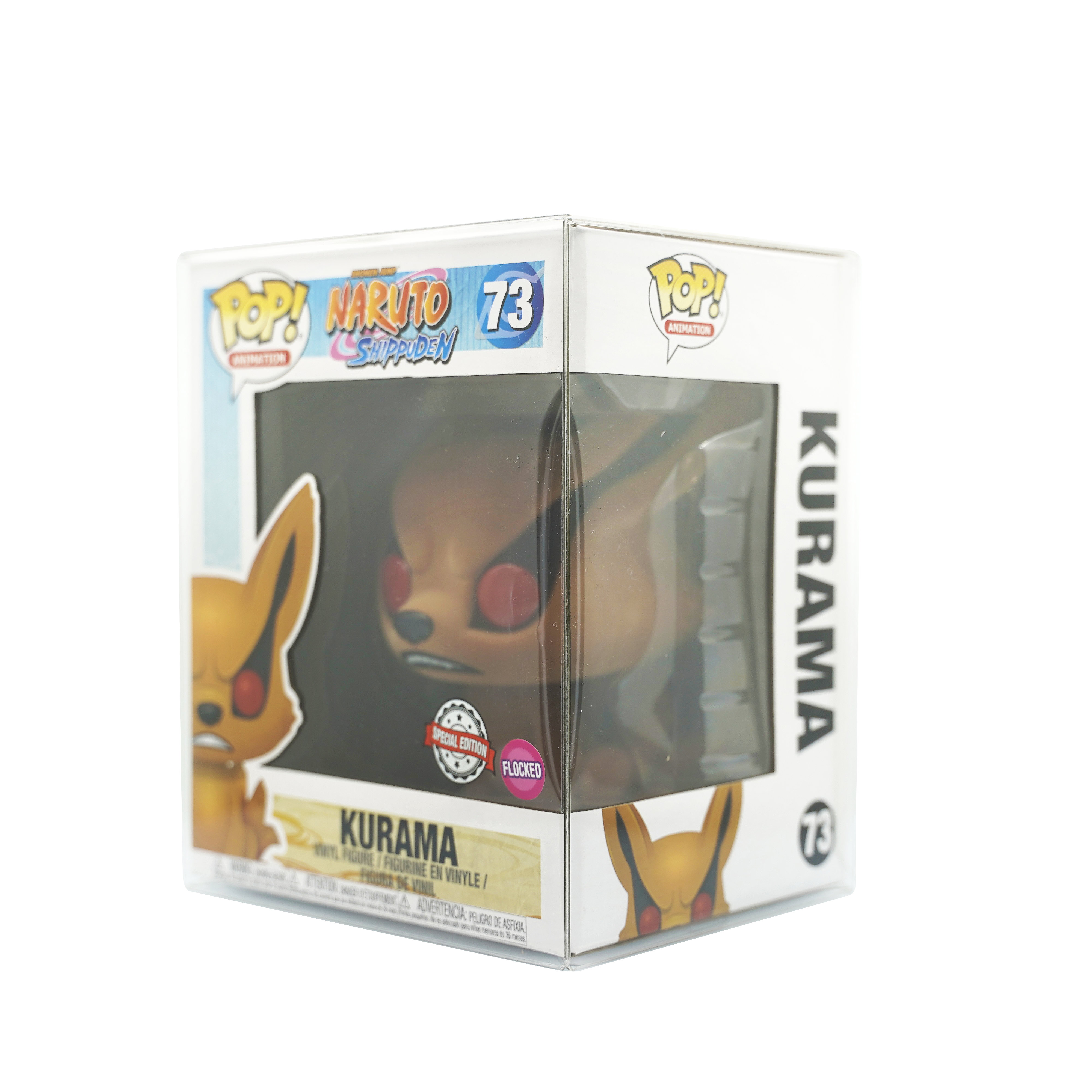 Shumi .6mm Protectors [w/Tab] - 6-Inch POP Size